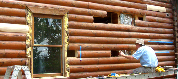 Log Home Repair Baker County, Georgia